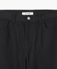 MILLO WOMEN Double Knee Cotton Loose Pants [Black]