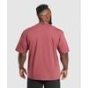 Gymshark EssenTial Oversized T shirT Washed Berry Pink A1a3e Kcps