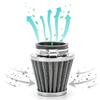 Motorcycle Conical Air Filters Universal Clamp-on Air Filter Tapered Cone Intake Modification Air Filter for Car Moto Off-road