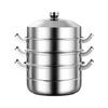 Lilang 304 Stainless Steel 4-Tier Steamer Pot