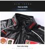 2025 Men's All-Season Waterproof Leather Motorcycle Jacket - Warm, Touring Gear for Cycling & Winter