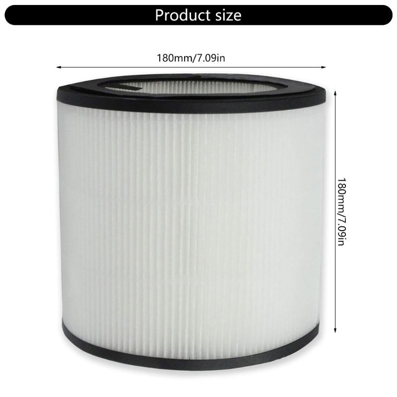 Pack of 2 Air Cleaners Filter Air Purifiers Filter Air Cleaners Filter Accessories Replacement Filters for Purifiers