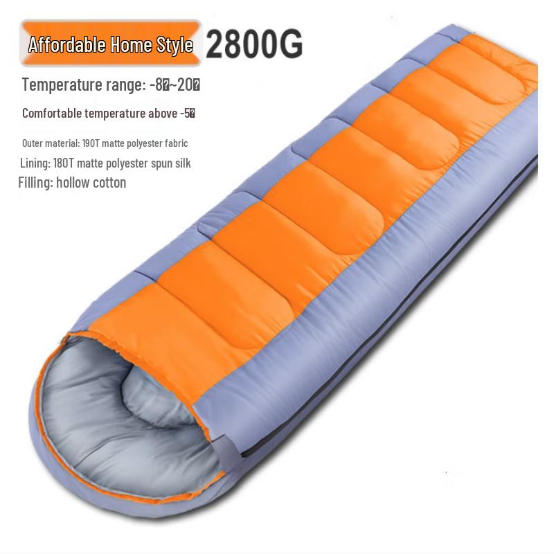 Baichengdao Outdoor Warm Cotton Camping Sleeping Bag