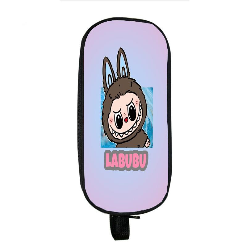 

Пенал Labubu The Monsters Abubu, большой вместительный чехол для ручек, симпатичная косметичка, школьные принадлежности для девочек, канцелярские товары, подарки 2