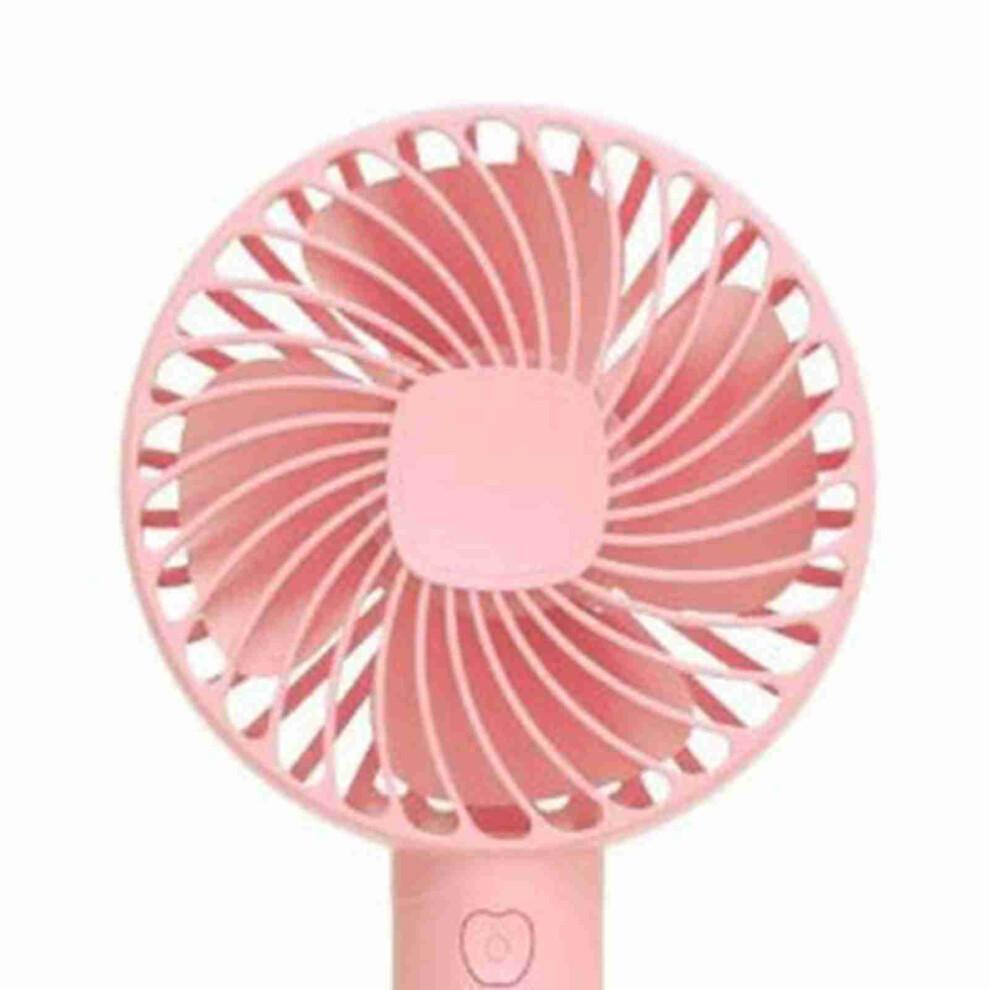 Compact Travel Fan, Mini Handheld Fan for On-The-Go Cooling, Portable Charger Feature, Adjustable Speed for Office Home Use