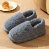 Warm Bag and Cotton Shoes, Non-slip Thick-soled Outer Wear In Winter 2025 New Indoor Home Plush Cotton Slippers