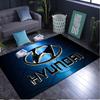 Hyundai Motor Rug Area rug for Livingroom, Bedroom, Palyroom, Chair Rug, Office Rug, Floor mat, Large Size Fan Christmas Birthday gift