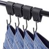 5 Pezzi Gancio a S in Pelle PU con Cinturino Pendente Gancio di Archiviazione Organizer per la Casa Gancio per Campeggio all'Aperto