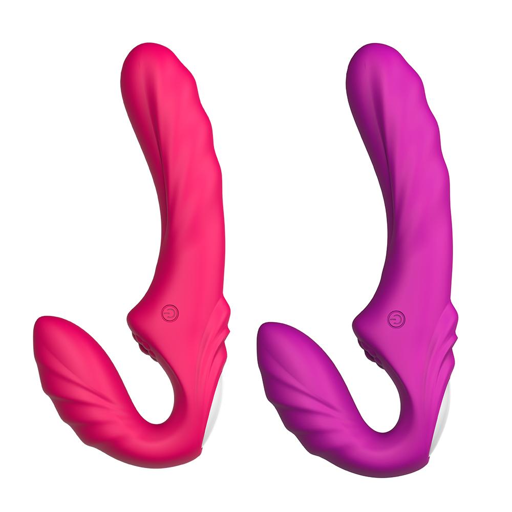 Realistic Dildo Vibrator Strapless Strap on Panty Dildo For Women Lesbian Double Head G-Spot Stimulate Clitoris Vibrator Sex Toy