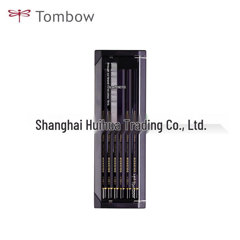 Tombow MONO100 Hexagonal Pencils for Students - 12-piece Box for Sketching & Drawing HB