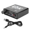 Digital Fiber Coaxial To Analog Audio Decoder Digital To Left and Right Channel Converter