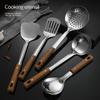Durable Stainless Steel Wok Spatula Long Handle Kitchen Gadgets Kitchen Cooking Utensil Set Rice Spoon Ladle Cooking Tools