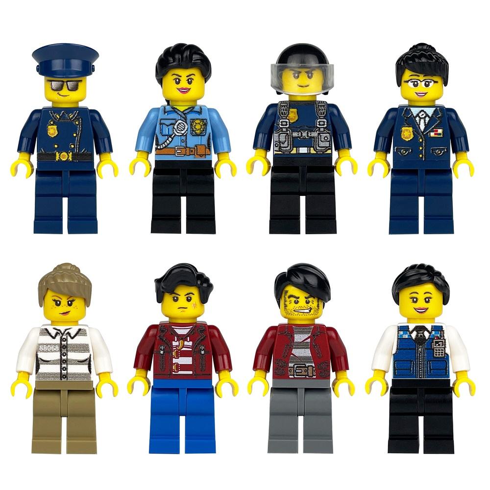 SWAT City Police Special Forces Moc Modern Army Soldier Sets Minifigure MOC Assembly Army Building Block Bricks Toys