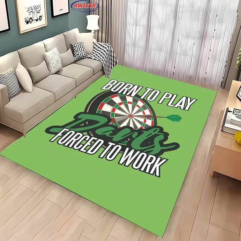 HD Dart Target Carpet Living Room Bedroom Hallway Long Strip Alfombra Anti-slip Soft Area Rug Sofa Doormat Home Decor Mat Gift