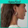 Brand Geometric Stainless Steel U Shaped Earrings For Women Jewelry Gift