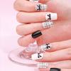 Wearable Gels Nails Stickers French Styles Nails Art Stickers Nails Polish Wraps Cured Gels Nails Strips