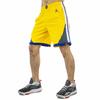 Jordan NBA Golden State Warriors Logo Print Elastic Waist Sports Casual Shorts Men Shorts Yellow CV9560-728