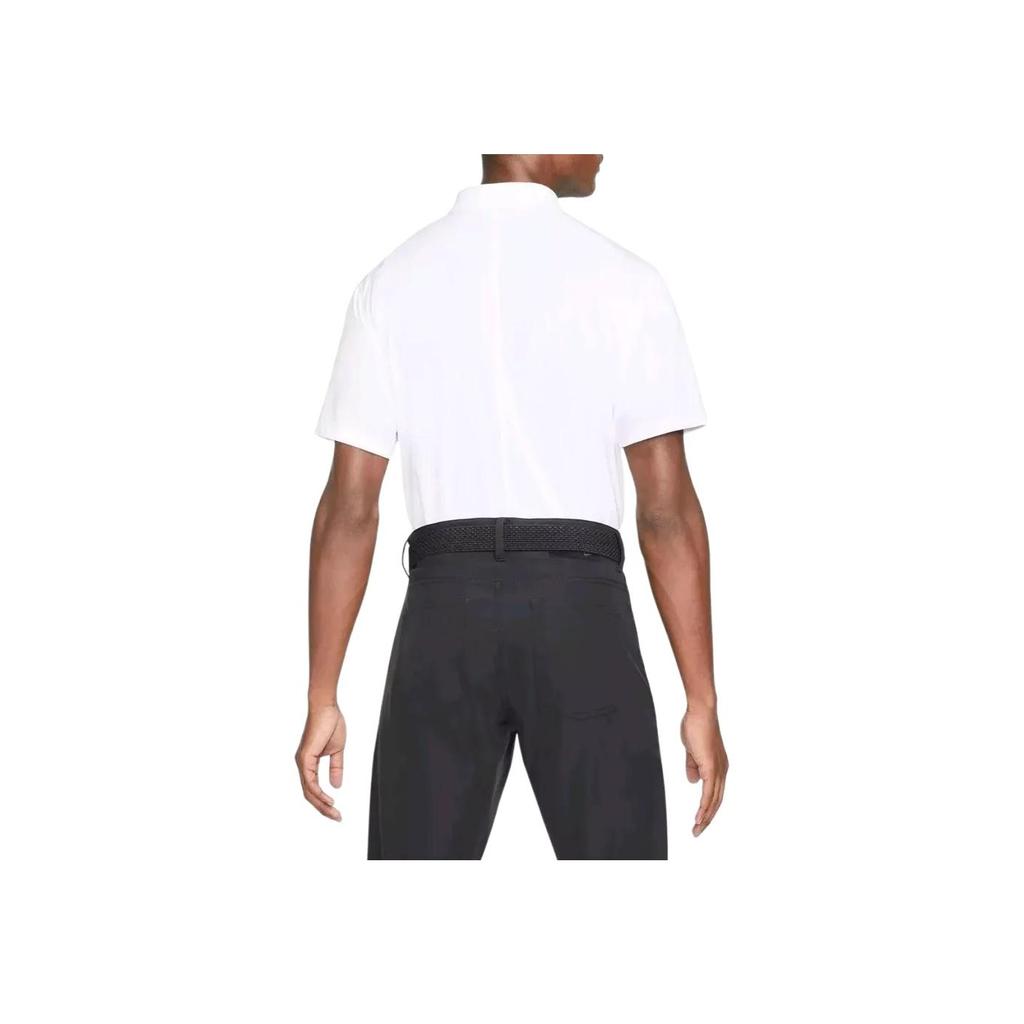 Nike Solid Color Polo Shirt With Logo Men tops White CU9792-100