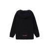 Nike Dragon Uçuşu Yılbaşı Serisi Spor Giyim Logolu Fermuarlı Kapüşonlu Sweatshirt Sherpa Polar Hissi Kadın Üst Siyah FZ6536-010
