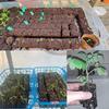 Bodenblocker, Bodenblockformer mit 3 Größen Samenstiften, Runder Griff 4-Zellen-Bodenblockformer, Gartensperrwerkzeuge für Bauernhof, Gewächshaus, Garten