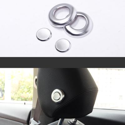 Car Styling Seat Headrest Button Decorative Cover for BMW 3/4 Series 3GT F30 F31 F32 F33 F34 F36 Interior