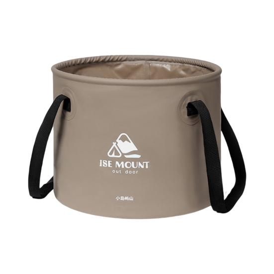 

Складное ведро 10/20 л, многофункциональное, отдельно стоящее, портативное, круглое, для кемпинга, бочка для хранения, товары для улицы Middle кофейный