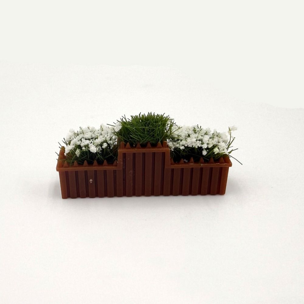1:12 Scale Cherry Blossom Flowers Lifelike Garden Lifelike Artificial Flower Doll House Decor