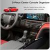 3PCS Center Console Organizer Compatible With 2025 2026 Toyota Camry 9Th Gen Accessories, Armrest Organizer Interior Ert And Under Screen Storage Box