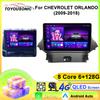 Android Car Radio For Chevrolet ORLANDO (2009-2018)  2 din Multimedia Player 4G WIFI GPS Carplay Head Unit Auto Stereo