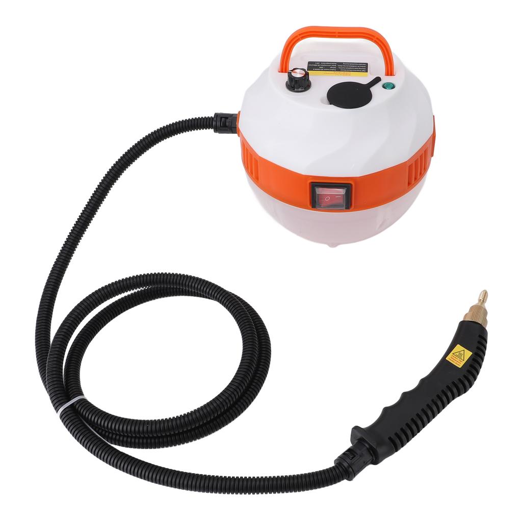 2500W Steam Cleaner High Temperature High Pressure 6 Speeds Portable Steam Cleaning Machine with 3 Brush Heads for
