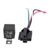 12V 5Pin 40A Waterproof Car Relay With Socket Automotive Electrical Control Relay Battery Switches5