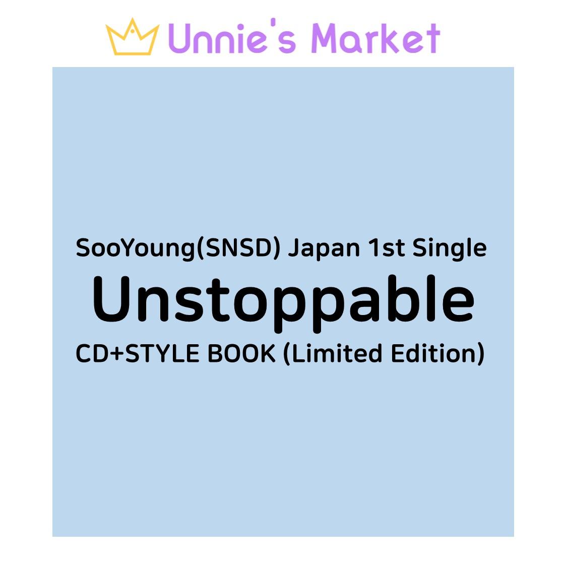 

[Предзаказ] Суён(СНСД) Япония 1-й сингл - Unstoppable Standard ver. / CD + Книга стилей (Ограниченный выпуск) + Бесплатный подарок