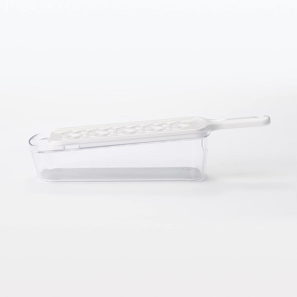 MUJI Light Width x Depth x Height with Product 44314333 Grater, 9.5 29.5 6.4cm, tray, Code