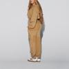Adidas Originals Trefoil X Ivy Park Collaboration Multi-Pocket Track Pants Men Bottoms Brown H38827
