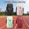 Lightweight Running Phone Arm Bag Large Capacity Armband Sports Phone Bag  Gym Yoga Cycling