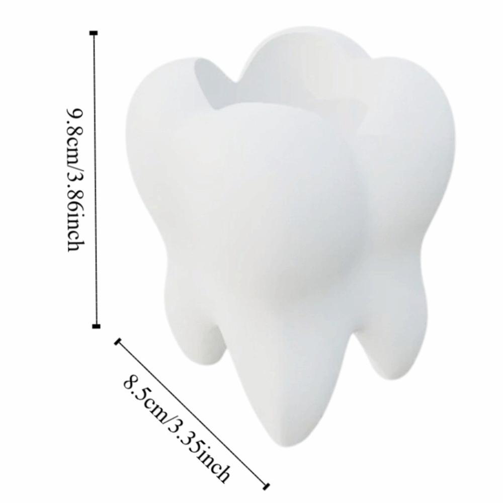 Creative 3D Printing Toothbrush Holder Multi-functional Toothbrush Rack Gift for Dentist