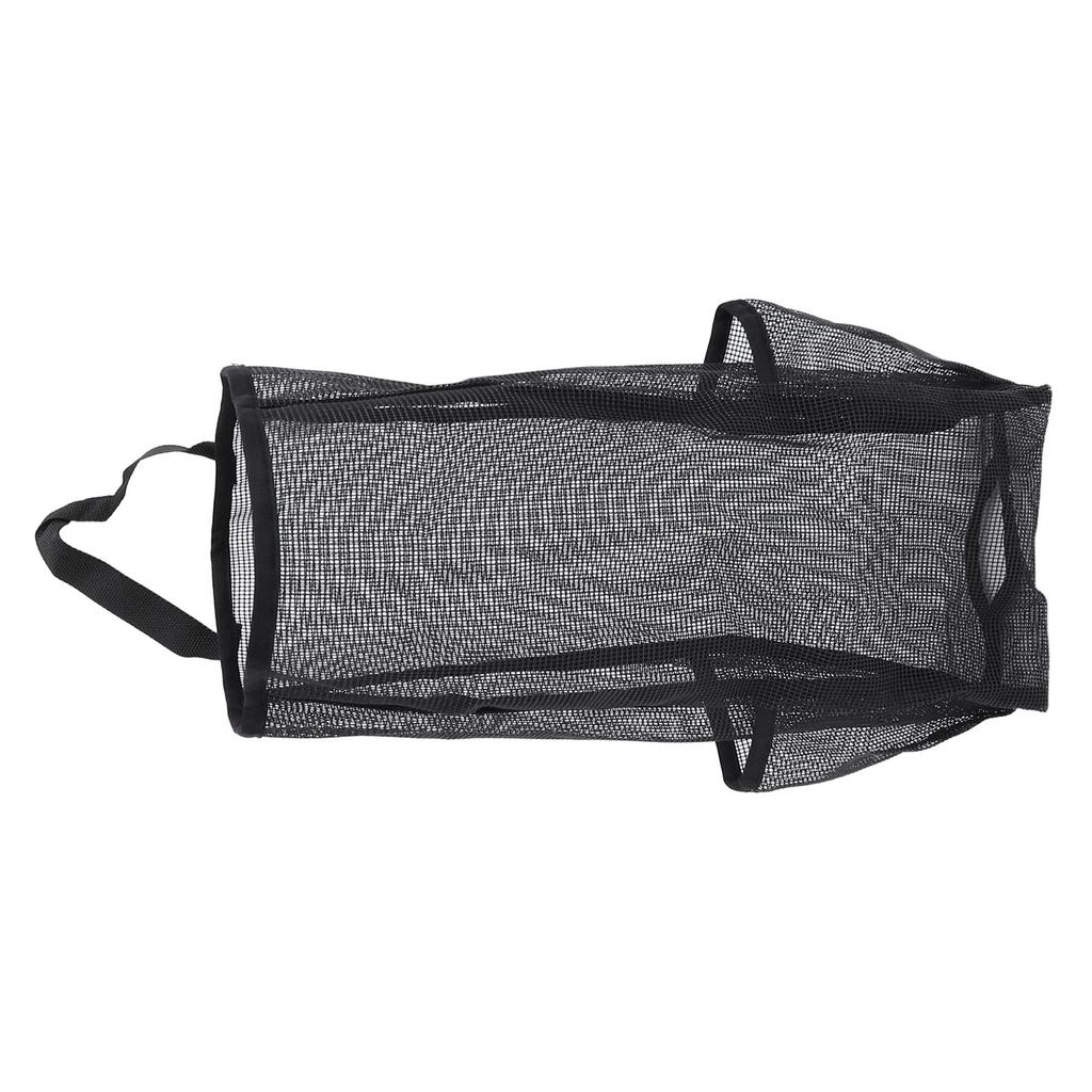 Plastic Bag Holder Dispensers Polyester Hanging Mesh Grocery Bag Plastic Garbage Bag Storage Dispenser