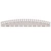 Piano String Gauge with Clear Scales Metal Measuring Ruler for Guitar Ukulele Stringed Instrument