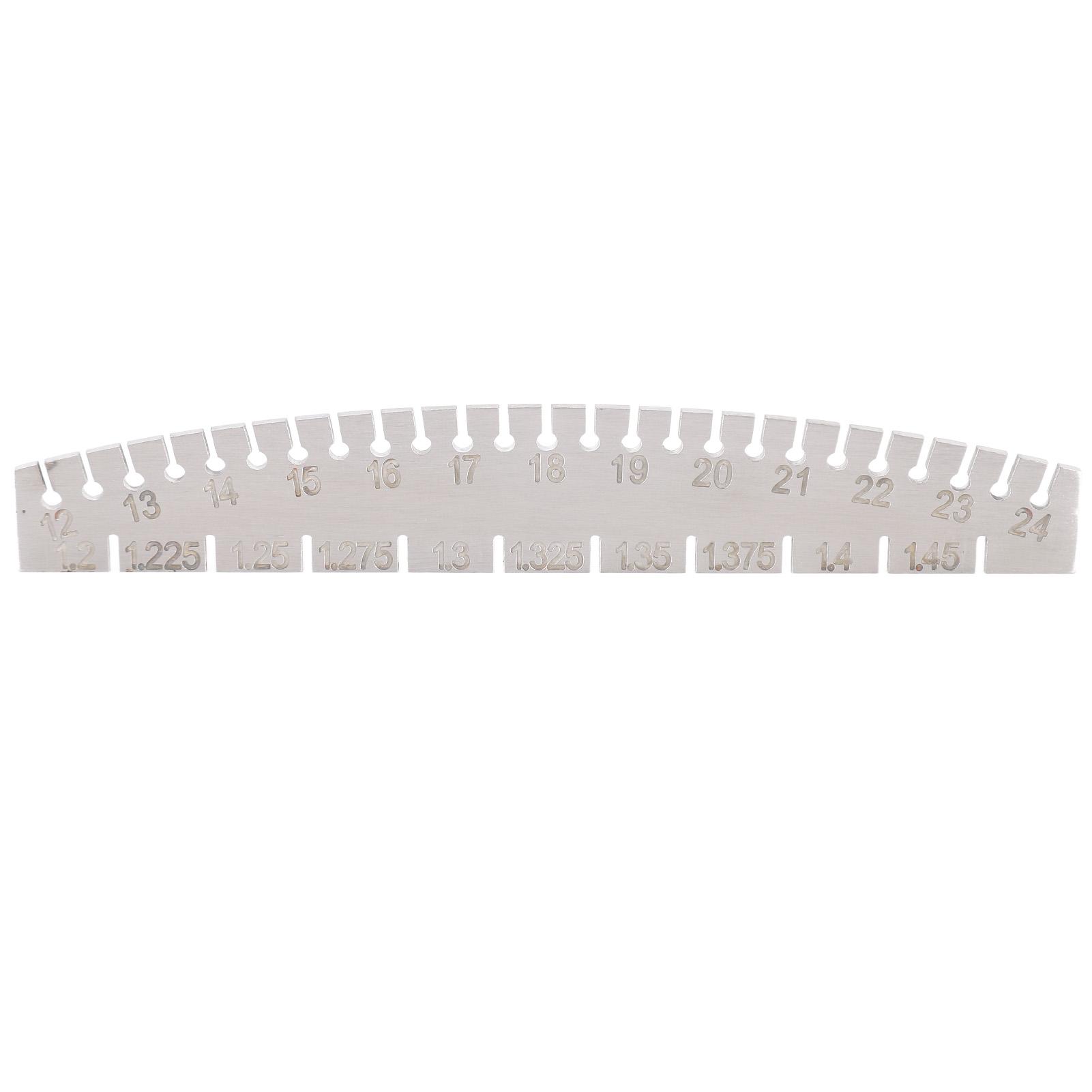 

Калибр струн для фортепиано с прозрачными шкалами, металлическая измерительная линейка для гитары, укулеле, струнный инструмент