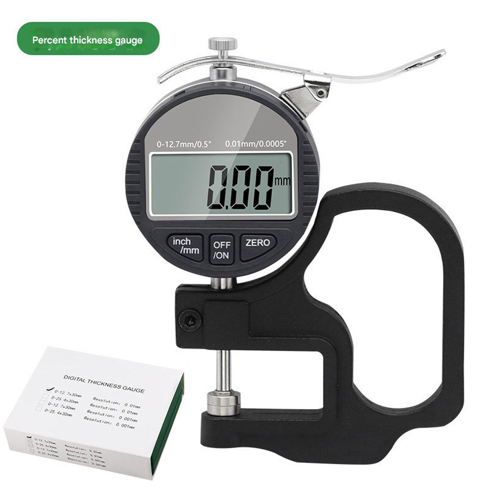 

Цифровой толщиномер Тестер Микрометр 0.01/0.001мм Штангенциркуль 0-12.7мм