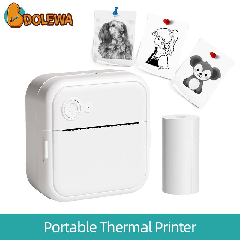 Mini D8 Thermal Inkless Label Printer