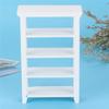 Versatile Miniature Furniture Model 4 Layers Shelf Display Rack 1: 12 Doll House Parts Accessories