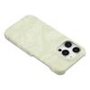 For iPhone 14 Pro Max Case Velvet Texture Leather + PC Phone Back Cover
