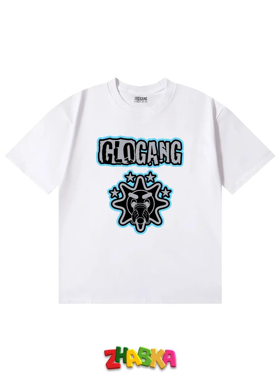 Cotton oversized EVISU printed T-shirt S