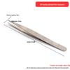 Spring-loaded Stainless Steel Jewelry Soldering Clamps: Straight, Pointed, Bent Tips, Serrated Anti-slip Design