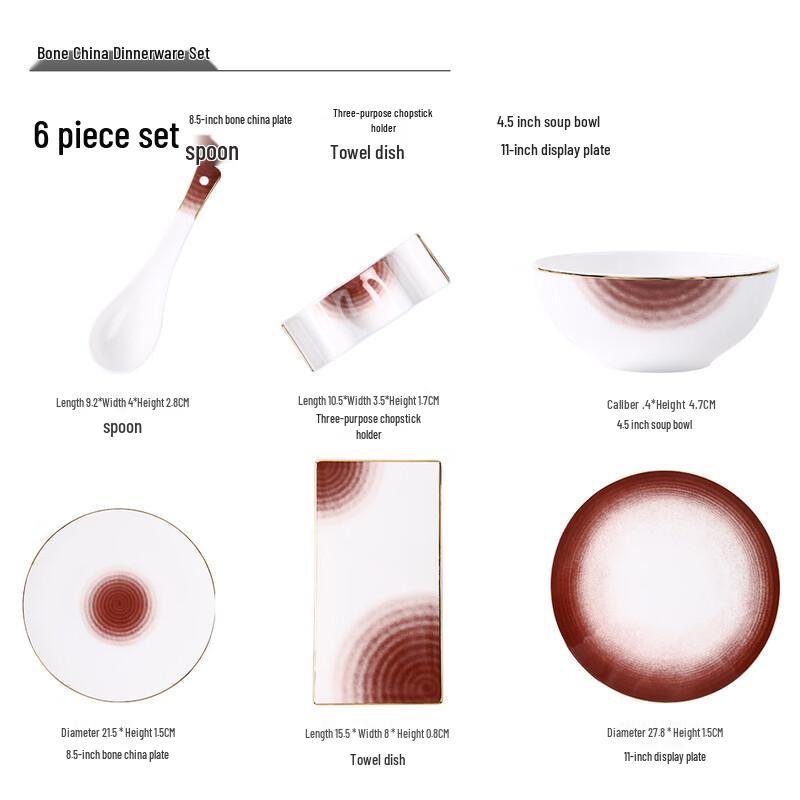 Ru Han European Style Ceramic Tableware Set