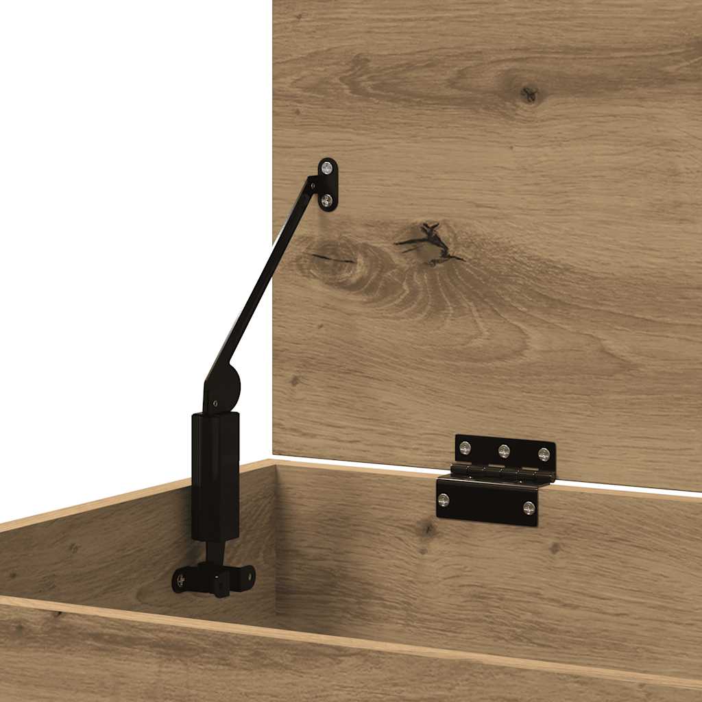 Cassapanca Rovere Artigianale 84 x 42 x 46 cm Materiale a Base di Legno