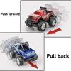Large Off-Road Car Trucks Toys Friction Powered Push and Go Car Truck Inertia Vehicle for Kids Birthday Gift for Boys Girls