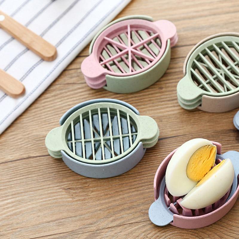 Egg Slicers Multi-use Wheat Straw Kitchen Tools Dividers Preserved Flower Edges Egg Slicers Multi-use Wheat Straw Kitchen Tools Dividers Preserved Flower Edges