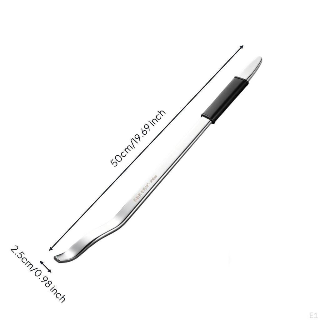 2 Pieces Hardened Alloy Steel Wheel Tool Lever Labor Saving Double Ended Tire Iron Long Handle